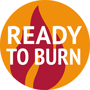 Ready to Burn certified logo